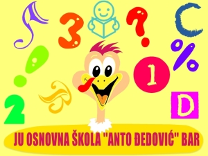 Logo škole Anto Djedović Bar